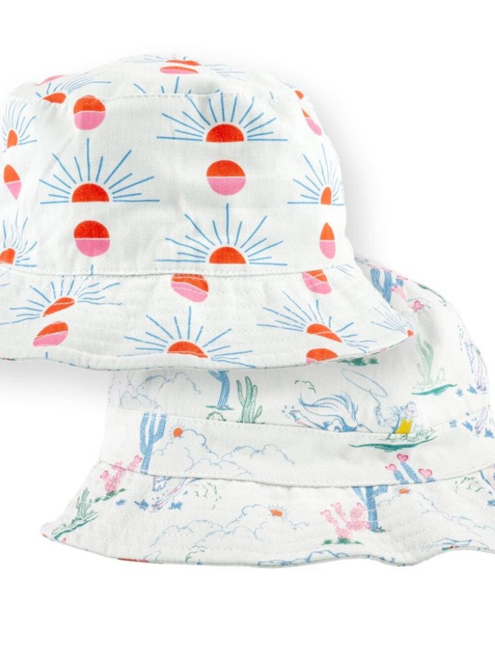 Reversible Bucket Hat - Western Sun